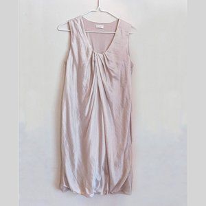 Brunello Cucinelli Short Taupe Slip Dress